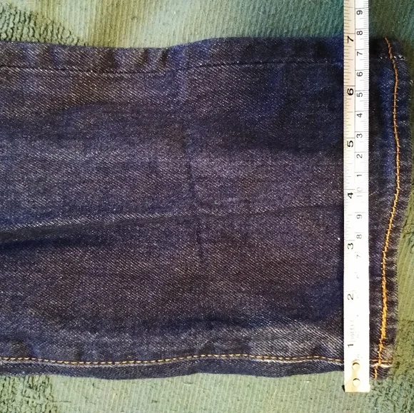 Levi's 501 Blue Denim Jeans, actual 28x30 - Picture 7 of 10